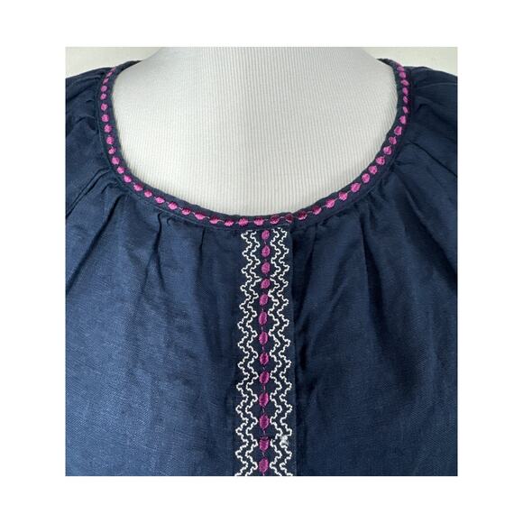 Slobozhanka Embroidered  Blouse, Women, Size Medium - Picture 9 of 14